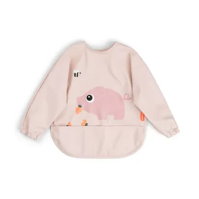 Lätzchen, done by deer, Pink – Besonderheit: mit praktischem Auffangtäschchen
