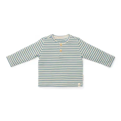 Langarmshirts, LITTLE DUTCH, Blau – Besonderheit: hoher Tragekomfort