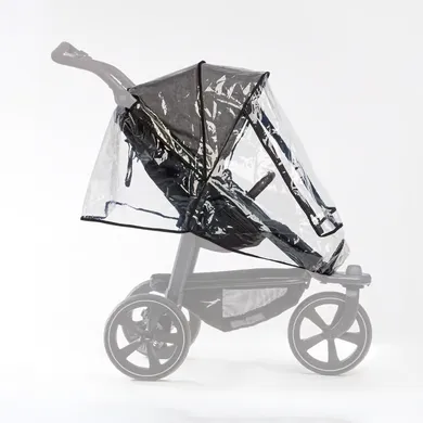 Regen- & Kälteschutz, tfk, Transparent – Besonderheit: passend für Sportkinderwagen tfk pro, mono 3 und mono 4