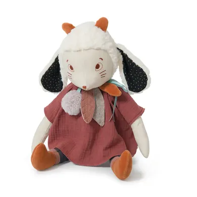 Kuscheltiere, Moulin Roty, Mehrfarbig – Besonderheit: außergewöhnliches Design