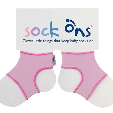 Socken & Strumpfhosen, sock ons, Pink – Besonderheit: Sockenhalter