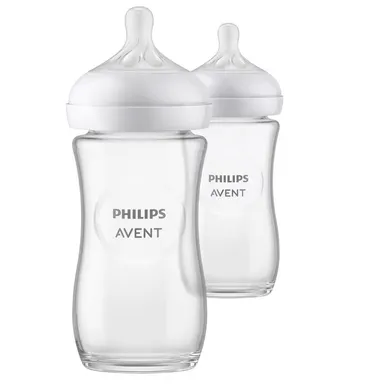 Babyfläschchen, PHILIPS AVENT, Transparent – Besonderheit: 2er Set