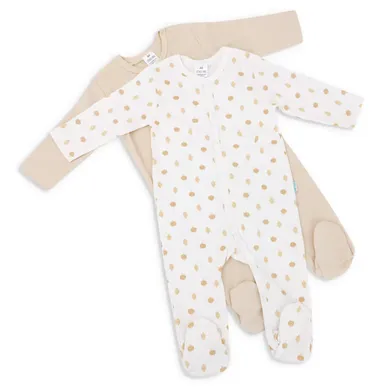 Einteiler, LITTLE ONE, Beige – Besonderheit: 100% Bio-Baumwolle