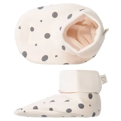 Newborn-Schuhe, STACCATO, Beige – Besonderheit: aus 100% Baumwolle