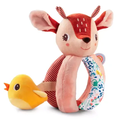Rasseln & Greiflinge, Lilliputiens, Braun – Besonderheit: niedliches Design