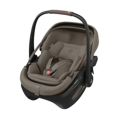 Babyschalen 0-13 kg, Gruppe 0+, MAXI-COSI Premium, Beige – Besonderheit: in Kombination mit der Family Fix Slide Pro Easy in, easy out mit SLIDETECH®2