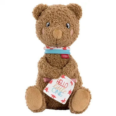 Kuscheltiere, fehn, Braun – Besonderheit: weiches Kuscheltier zum Schmusen und Kuscheln aus Curly-Plüsch