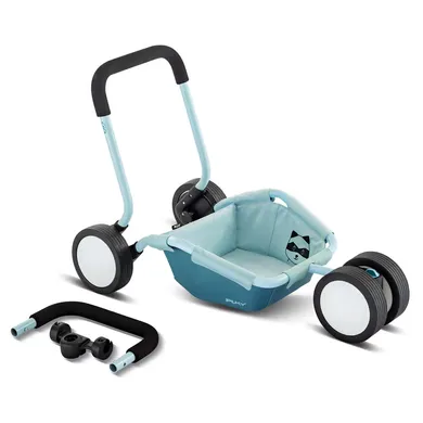 Lauflernwagen, PUKY, Blau – Besonderheit: Lauflernwagen, Spielzeug-Transportfahrzeug und Anhänger