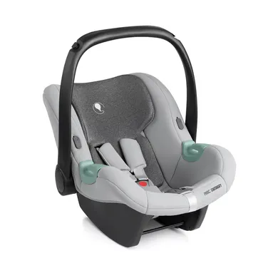 Babyschalen 0-13 kg, Gruppe 0+, ABC DESIGN, Grau – Besonderheit: geeignet ab Geburt bis ca. 15 Monate (ca. 45-85 cm - max. 13 kg)
