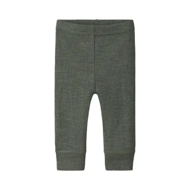 Leggings, name it, Grün – Besonderheit: elastische Taille