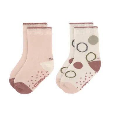 Socken & Strumpfhosen, LÄSSIG, Weiß – Besonderheit: mit speziellen Antirutsch-Noppen aus Silikon