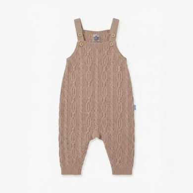 Latzhosen, LITTLE ONE, Beige – Besonderheit: Knöpfe für leichtes An- und Ausziehen