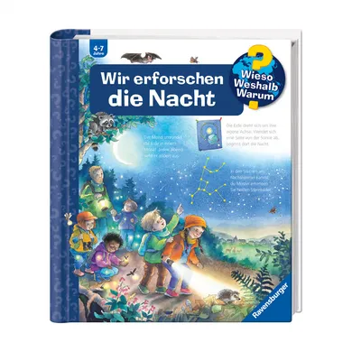 Kinderbücher, Ravensburger, Mehrfarbig – Besonderheit: fördert das Wissen über die Natur und ihre nächtlichen Vorgänge