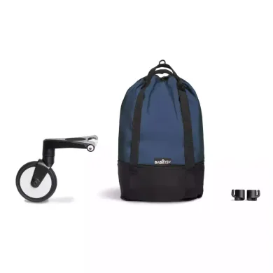 Kinderwagen Taschen, STOKKE, Blau – Besonderheit: die rollende Tasche