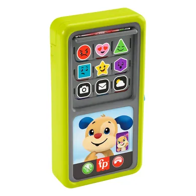 Kinderspiele, Fisher Price, Grün – Besonderheit: interaktives Lernspielzeug