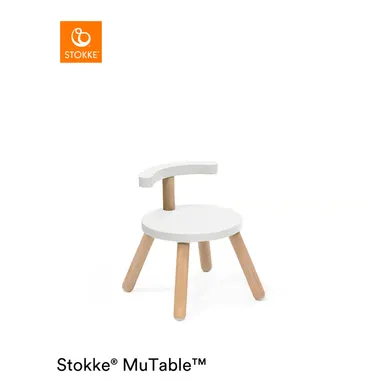 Kinderstühle & Kindersessel, STOKKE, Weiß – Besonderheit: von ca. 1,5 bis 8 Jahren nutzbar