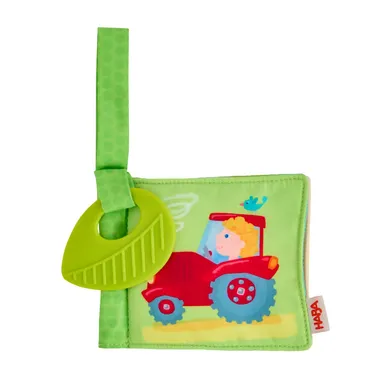 Kinderbücher, HABA, Grün – Besonderheit: zum Befestigen an Buggy, Babyschale und Bettchen