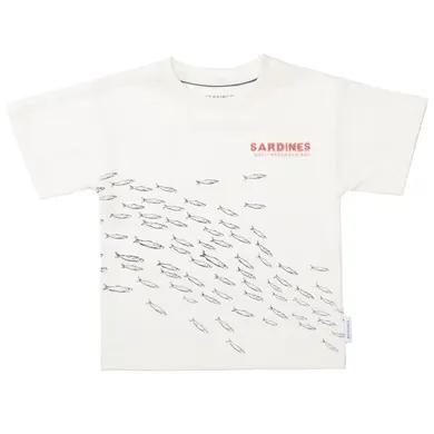 Kurzarmshirts, BASEFIELD, Weiß – Besonderheit: aus 100% Baumwolle