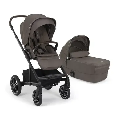 nuna, Braun – Besonderheit: Set bestehend aus Buggy und Tragewanne