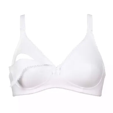Still-BH´s, NATURANA, Weiß – Besonderheit: Cups sind einhändig zu öffnen