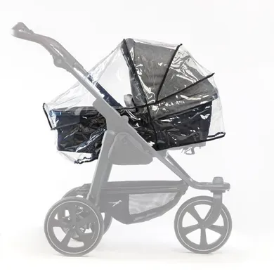 Regen- & Kälteschutz, tfk, Transparent – Besonderheit: Regenabdeckung für den tfk Mono 2 Kombi-Kinderwagen