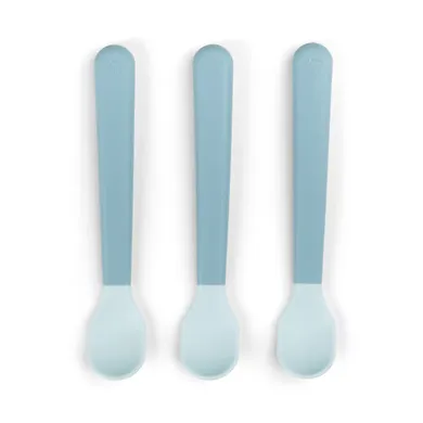 Babylöffel, done by deer, Blau – Besonderheit: praktischer 3er-Pack