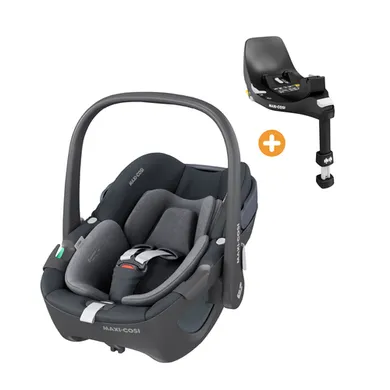 MAXI-COSI, Grau – Besonderheit: Set bestehend aus Babyschale und Basisstation