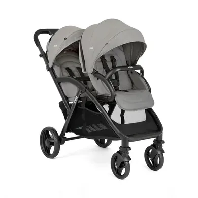 Zwillingswagen & Geschwisterwagen, Joie, Grau – Besonderheit: Geschwister-Buggy für zwei Kinder ab Geburt bis 15 kg