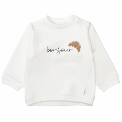 Pullover & Sweatshirts, STACCATO, Weiß – Besonderheit: aus 95% Baumwolle