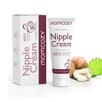 Brustwarzencremes, momcozy, Transparent – Besonderheit: besteht zu 100% aus natürlichen Inhaltsstoffen