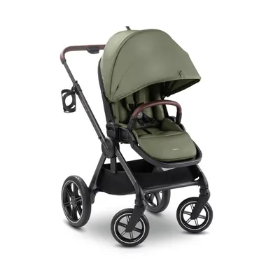 Kombi-Kinderwagen, hauck, Grün – Besonderheit: komfortable Liegefunktion und lange Rückenlehne sorgen für erholsame Pausen unterwegs
