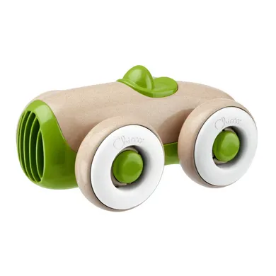 Spielzeugautos, chicco, Grün – Besonderheit: aus recyceltem Kunststoff & Holz-Basismaterial