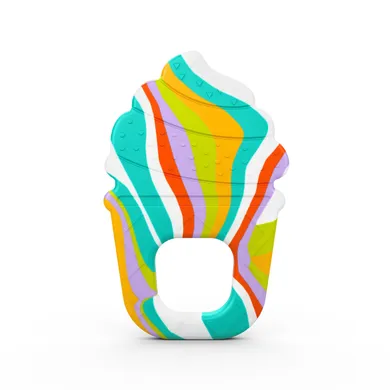 Beißringe, BrightStarts, Mehrfarbig – Besonderheit: niedliches Eiscreme-Design