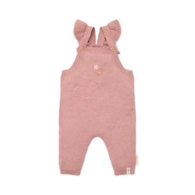 Latzhosen, LITTLE DUTCH, Pink – Besonderheit: aus 100% Baumwolle