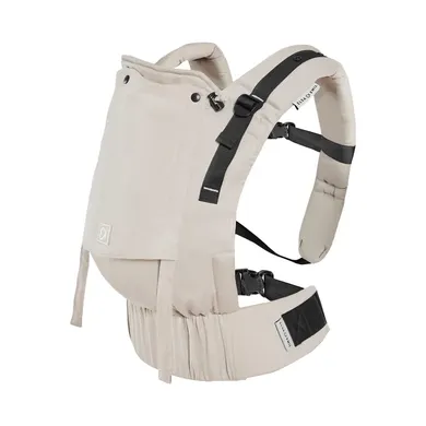Babytragen, ELSA & EMIL, Beige – Besonderheit: mitwachsende Babytrage für Kinder im Alter von ca. 0-36 Monaten (max. 20 kg)