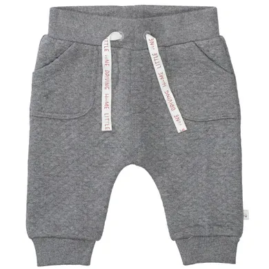 Jogginghosen, STACCATO, Grau – Besonderheit: aus 80% Baumwolle