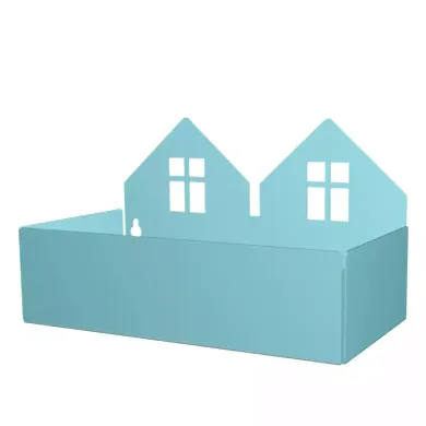 Wanddeko, Roommate, Blau – Besonderheit: vielseitig verwendbar