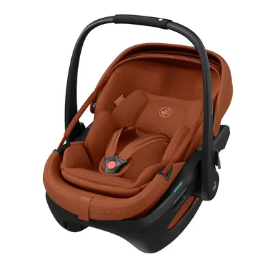 Babyschalen 0-13 kg, Gruppe 0+, MAXI-COSI Premium, Braun – Besonderheit: in Kombination mit der Family Fix Slide Pro Easy in, easy out mit SLIDETECH®2