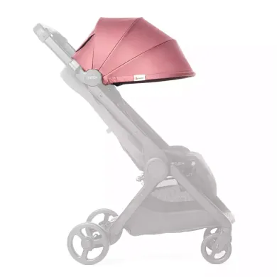 Sonnen- & Insektenschutz Kinderwagen, ERGObaby, Pink – Besonderheit: mit UPF 50 Schutz und Sichtfenster