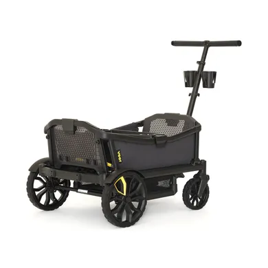Bollerwagen, VEER, Grau – Besonderheit: erster Kinderwagen-Bollerwagen-Crossover für jedes Gelände
