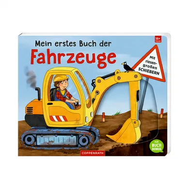 Kinderbücher, COPPENRATH, Mehrfarbig – Besonderheit: mit riesengroßen, stabilen Schiebern, um Fahrzeuge in Bewegung zu setzen