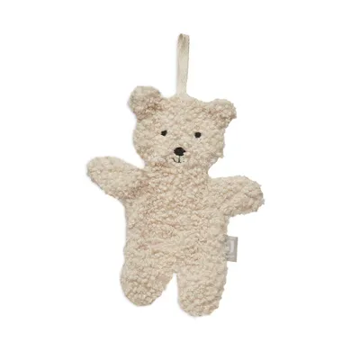 Schmusetücher, jollein, Beige – Besonderheit: niedlicher Kuschelfreund
