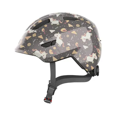Fahrradhelme, ABUS, Grau