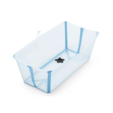 Badewannen, STOKKE, Blau – Besonderheit: platzsparendes Design