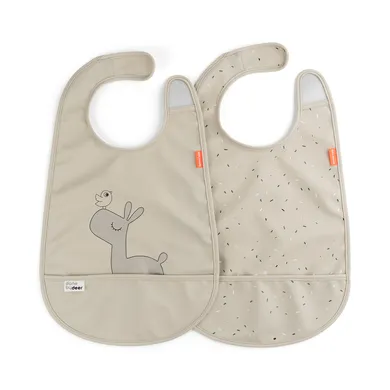 Lätzchen, done by deer, Beige – Besonderheit: Oeko-Tex Standard zertifiziert
