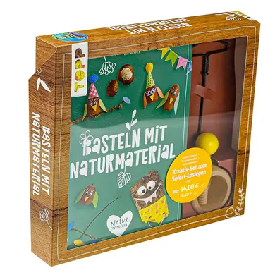 Malen & Kneten, frechverlag, Mehrfarbig – Besonderheit: inkl. Buch voller Bastelideen