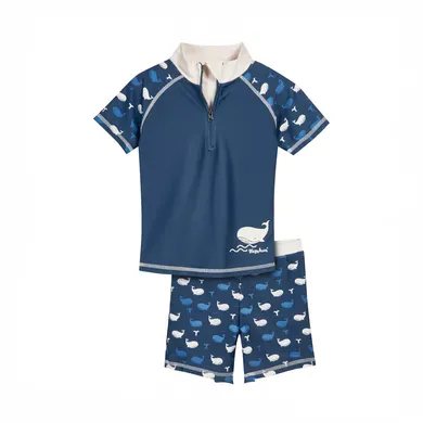 Badeanzüge & Badehosen, Playshoes, Blau – Besonderheit: Bade-Set bestehend aus Shorts und Shirt