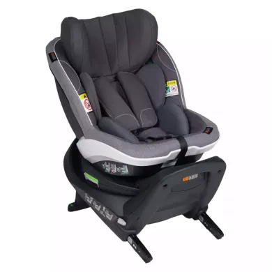 Reboarder 0-18 kg, Gruppe 0+/1, BeSafe, Grau – Besonderheit: 360° Drehfunktion mit Universal Level Technology™