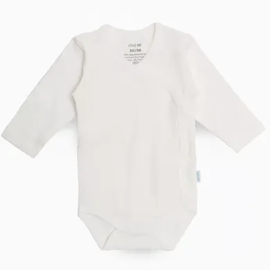 Wickelbodys, LITTLE ONE, Weiß – Besonderheit: hochwertiger Bio-Baumwollmix