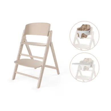 Treppenhochstühle, cybex, Beige – Besonderheit: erlaubt ergonomisches Sitzen in jeder Altersstufe